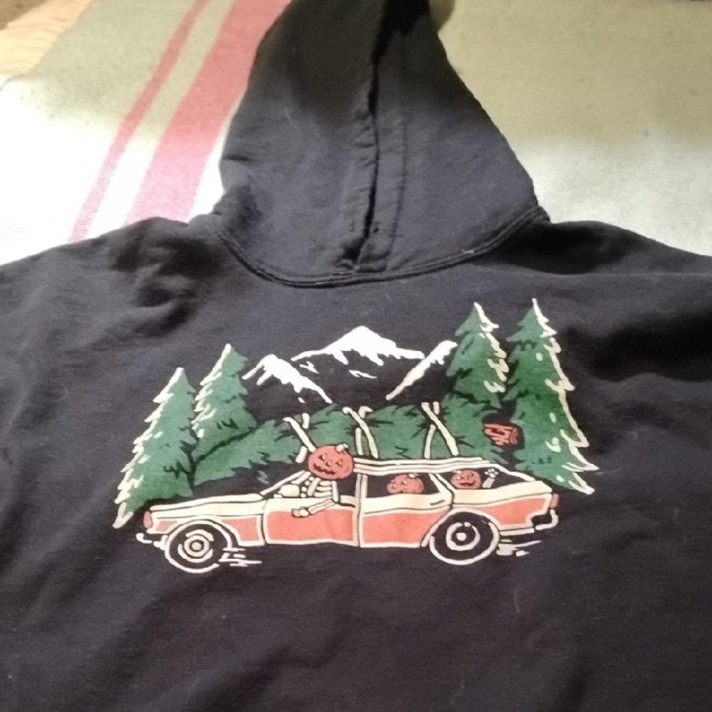 Gildan Black Hoodie